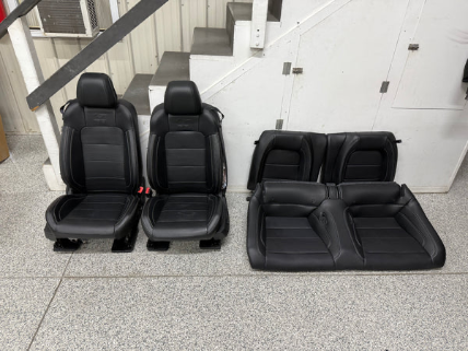 Home / Uncategorized / 2015-2017 Ford Mustang GT Leather Front Rear Seats Black Heated Cooled
Uncategorized