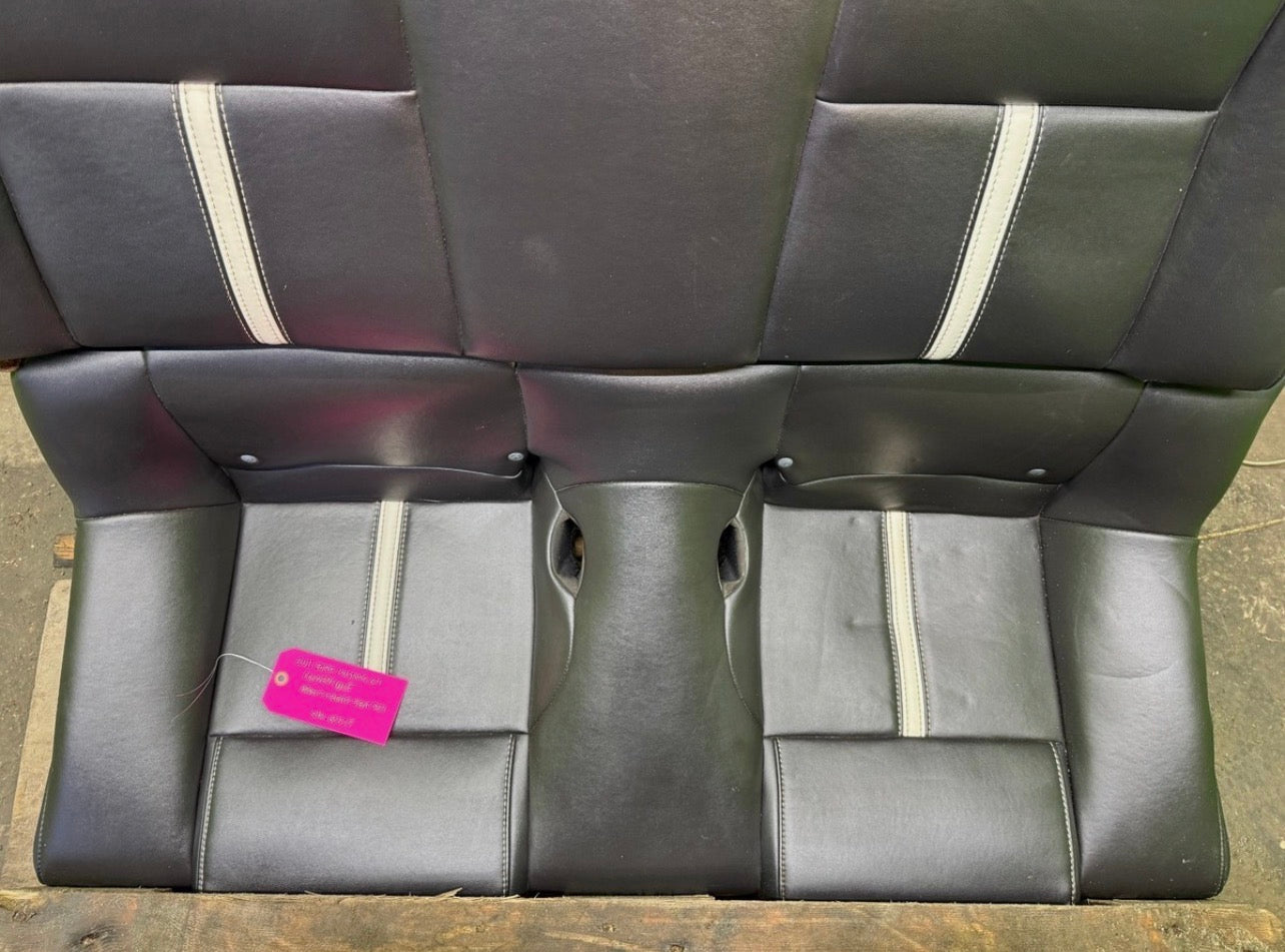 2011 FORD MUSTANG GT CONVERTIBLE FRONT REAR BLACK LEATHER SEATS 10 11 12 13 14