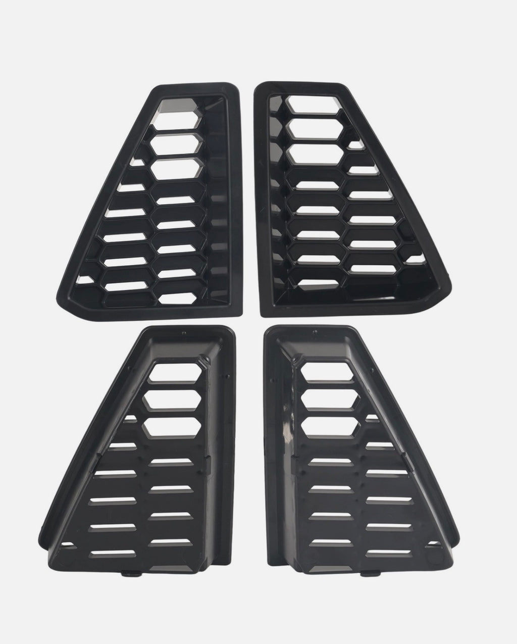 For Ford Mustang 2024-2025 Up Front Bumper Cover Grille Kit Dark Horse Style