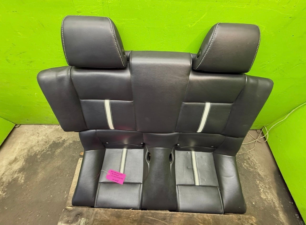 2011 FORD MUSTANG GT CONVERTIBLE FRONT REAR BLACK LEATHER SEATS 10 11 12 13 14