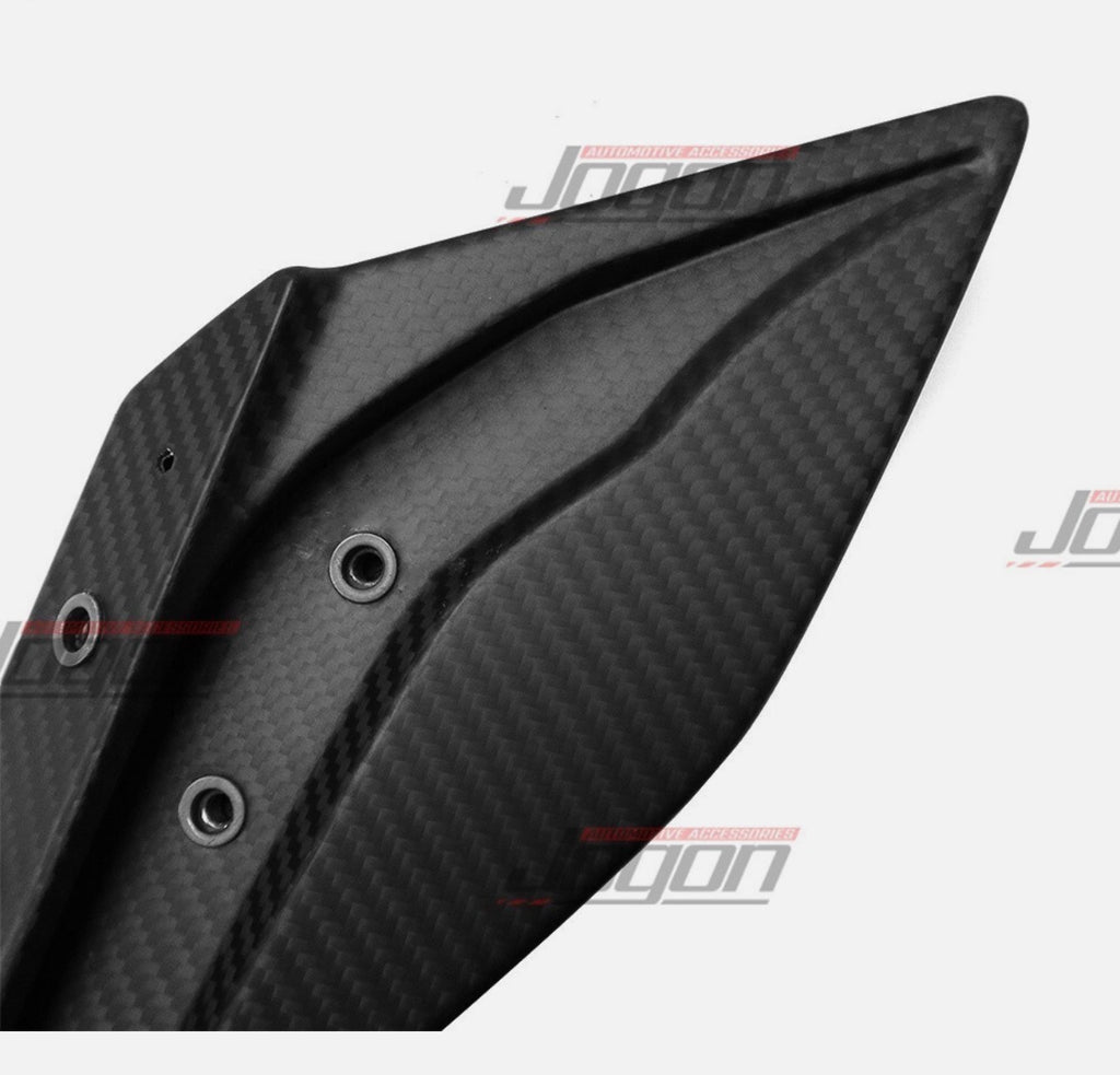 GT S650 Matte Carbon Rear Air Spoilers Wing For Ford Mustang S650 Dark Horse 24+
