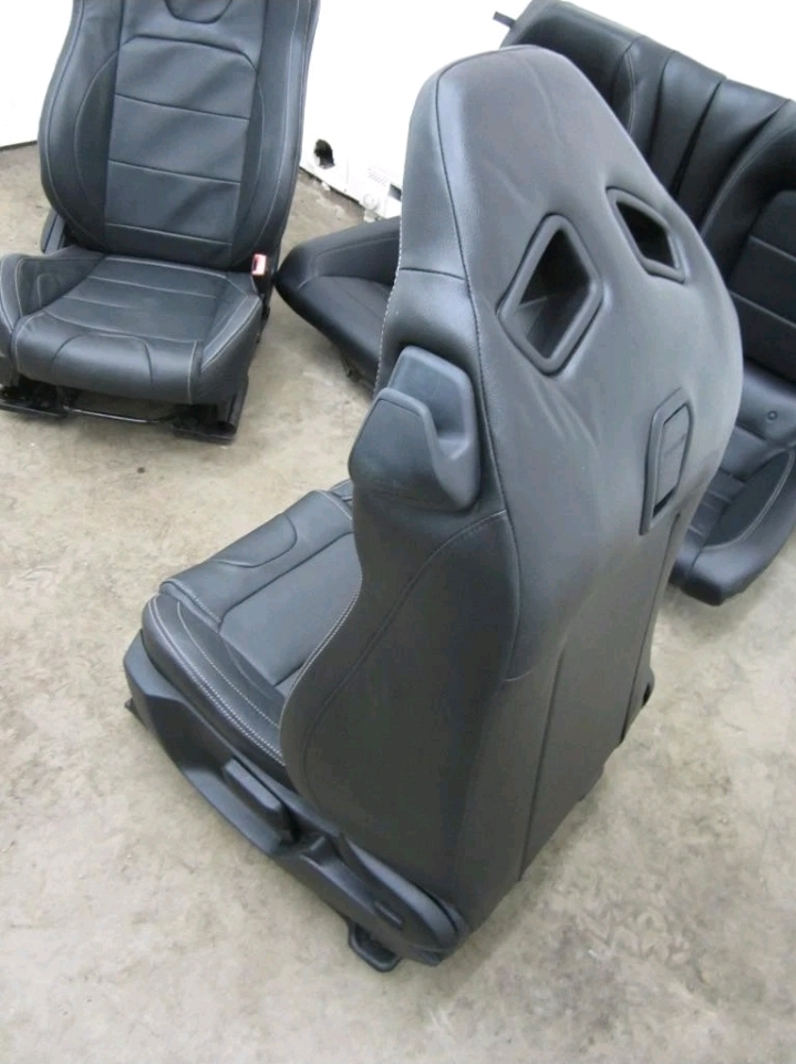 Home / Uncategorized / 2015-2017 MUSTANG GT OEM RECARO BLACK LEATHER PERFORMANCE FRONT & REAR SEATS