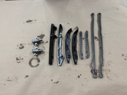 Home / Uncategorized / 2018-2023 Mustang GT 5.0L Timing Chain Set Chains Guides Tensioners “USED”