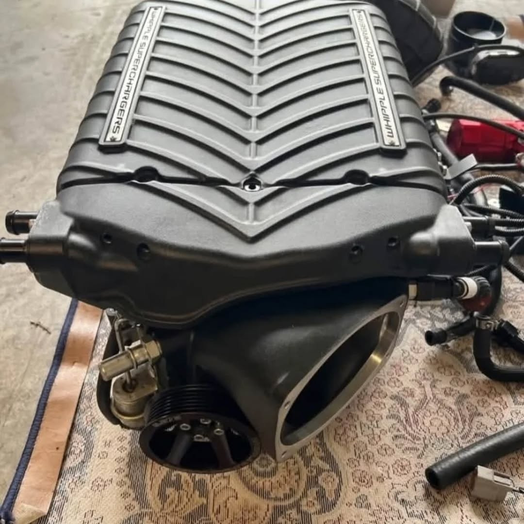 Home / Uncategorized / Black Whipple 3.0L twin-screw Full Supercharger Kit 2015-2023 Mustang GT 5.0 Black Whipple 3.0L twin-screw Full Supercharger Kit fits 2015-2023 Mustang GT 5.0 and Ford F-150 comes with everything you see in the picture and also come