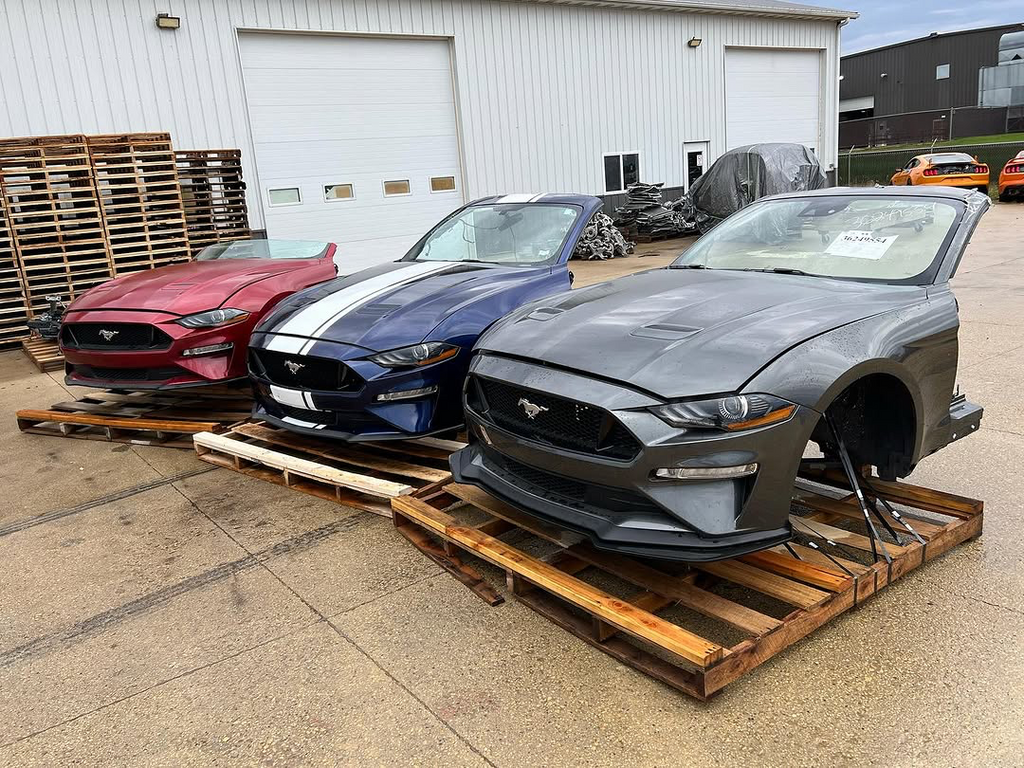 Home / BODY PARTS / 2018-2023 Mustang GT front clips ready to rock and roll