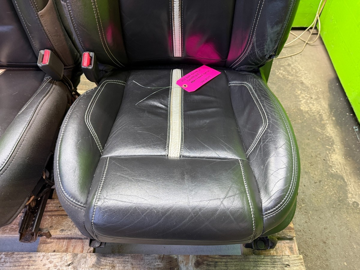 2011 FORD MUSTANG GT CONVERTIBLE FRONT REAR BLACK LEATHER SEATS 10 11 12 13 14