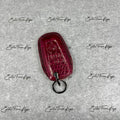 Wine Red Crocodile Key Cover For Mustang